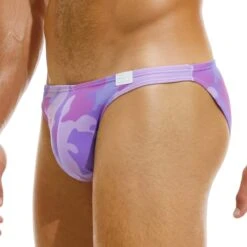 Slip De Bain Modus Vivendi Candy DS2212 9 Slip De Bain Modus Vivendi Candy DS2212 -Sous-vêtement Soldes slipbain modus DS2212 violet 4