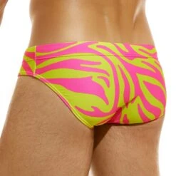 Slip De Bain Modus Vivendi Tiger DS2314 -Sous-vêtement Soldes slipbain modus DS2314 jaune 3