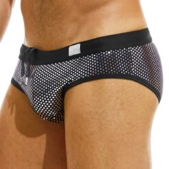 Slip De Bain Modus Vivendi Luminous ES2213 -Sous-vêtement Soldes slipbain modus ES2213 noir 4