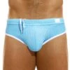 Slip De Bain Modus Vivendi Wavy ES2314 -Sous-vêtement Soldes slipbain modus es2314 turquoise m