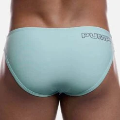 Slip De Bain Pump! Retro Teal Water Cheeky 13010 -Sous-vêtement Soldes slipbain pump 13010 turquoise 3