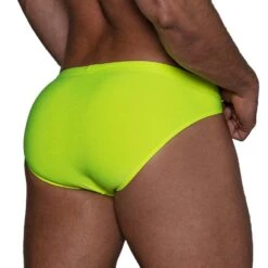 Slip De Bain Neon TOF PARIS TOF269JF -Sous-vêtement Soldes slipbain tof TOF269JF jaune 3