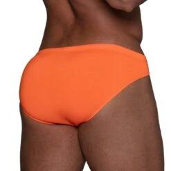 Slip De Bain Neon TOF PARIS TOF269OF -Sous-vêtement Soldes slipbain tof tof269of orange 3