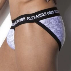 Tanga Military Alexander COBB 10CJ19 -Sous-vêtement Soldes tanga alexander 10CJ19 blanc 4