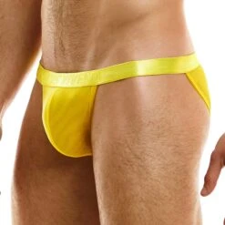 Tanga Modus Vivendi Muslin 09314 -Sous-vêtement Soldes tanga modus 09314 jaune 4