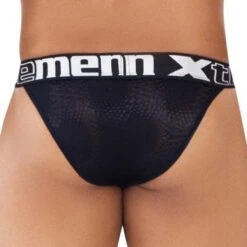 Tanga Xtremen Lace 91122 7 Tanga Xtremen Lace 91122 -Sous-vêtement Soldes tanga xtremen 91122 noir 3